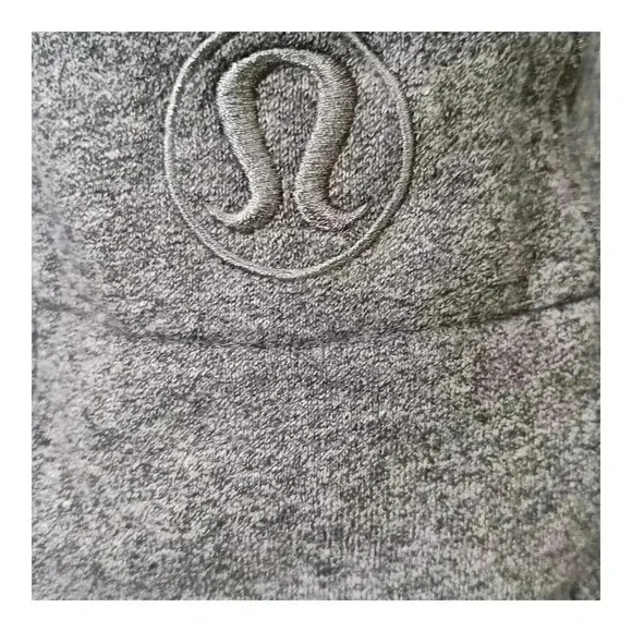 Lululemon Scuba Hoodie Light Cotton Fleece Heathered Speckled Black Women's 2 - Picture 4 of 6